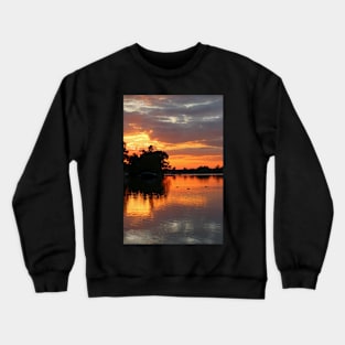 Mallards Heading Home Crewneck Sweatshirt